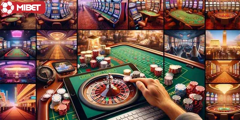 Đa dạng trò chơi casino