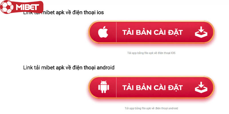 Nhận khuyến mãi thần tốc khi tải app Mibet